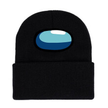 (Black) Adults Among Us Unisex Winter Knitted Beanie Hat Boys Girls Cap Woolen Warm