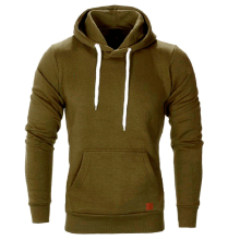(Army Green, 3XL) Hooded Hoodies Mens Sweatshirt Sweater Jumper Comfy Pullover Tops Coat Outwear
