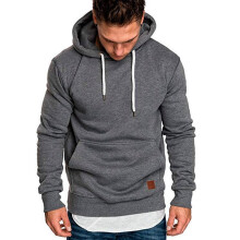 (Dark Gray, XL) Hooded Hoodies Mens Sweatshirt Sweater Jumper Comfy Pullover Tops Coat Outwear