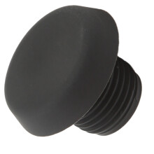 Protector de goma inferior para taco de billar parachoques de pool duradero negro