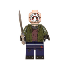 (Jason) Billy Saw Building Blocks Figure Mini Action Children Presents Decoration Table