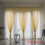 (Gold, 200*270cm/78.7*106.3in) Elegant Solid Sheer Panel Window Curtain All Sizes All 1 Panel Colors 1