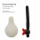 320ml Silicone Enema Bulb Kit with Red Rotary Valve, Anti-Backflow 8