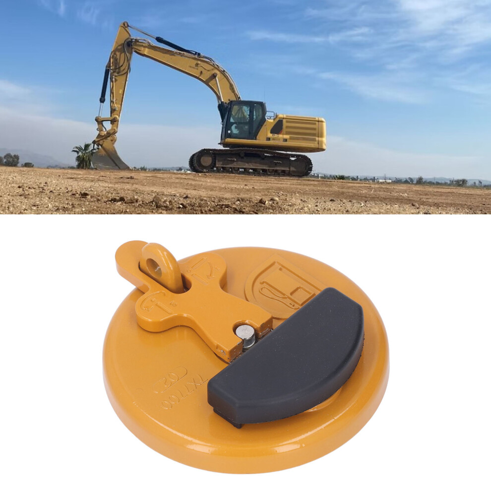 Heavy Duty Fuel Tank Cover For Excavator, Stainless Steel, Locking Cap 4911339605247