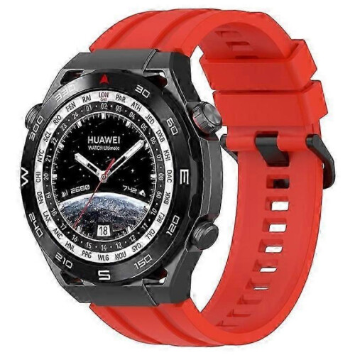 (Red) Replacement strap for Huawei Watch 22mm 1