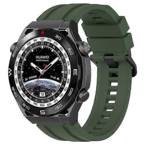(DarkGreen) Replacement strap for Huawei Watch 22mm 1
