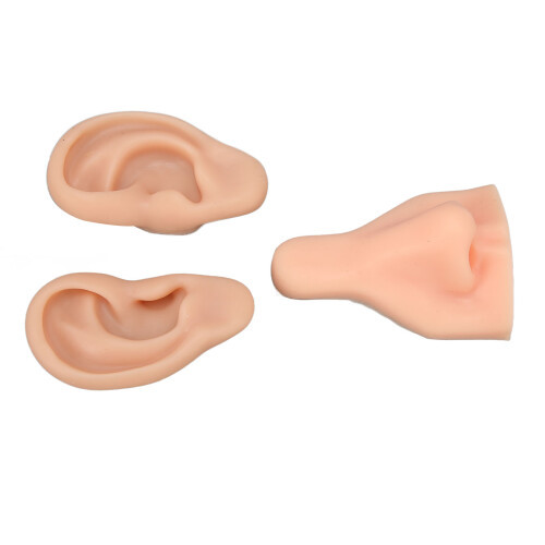 Silikon-Piercing-Übungsmodell - Mittlere Hautfarbe