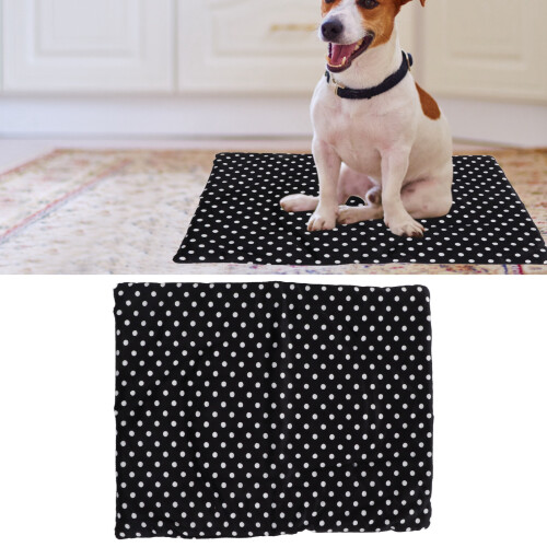 Washable USB Charging Heating Pad 3-Temp for Cat Dog - White Dot