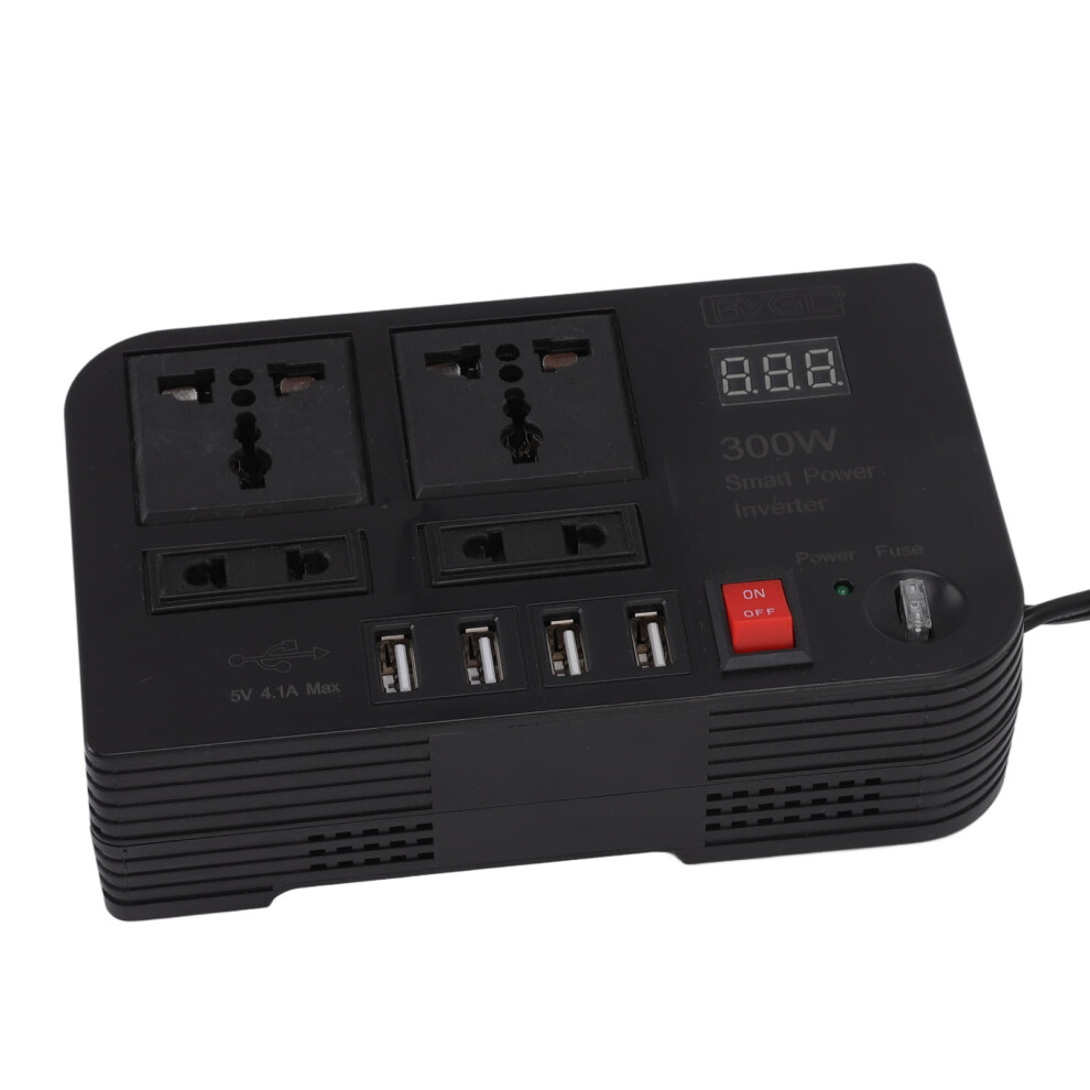 12V 300W Car Inverter Ac 220V Power Converter With Usb 4.1A 7891339611271