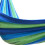 blaue tragbare Doppel-Hängematte 230x80cm Gurte 7