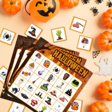 Halloween Party Themed And Afternoon Tea Entertainment Tabletop Game Card
