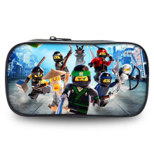(Sky)Ninjago Cartoon Kinder Federmäppchen mit leichtem Nylonmaterial für den täglichen Gebrauch