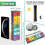 (Black) Extra Large Weekly Pill Organizer - 7 Day Pill Box, 14 cells Am Pm Pill Case With Double Layer Jumbo Compartment 4