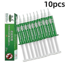 (10PCS)Strong Cockroach Killing Gel Bait Clear Cockroach Medicine Whole Nest End House Quick Kill Catcher Cockroach
