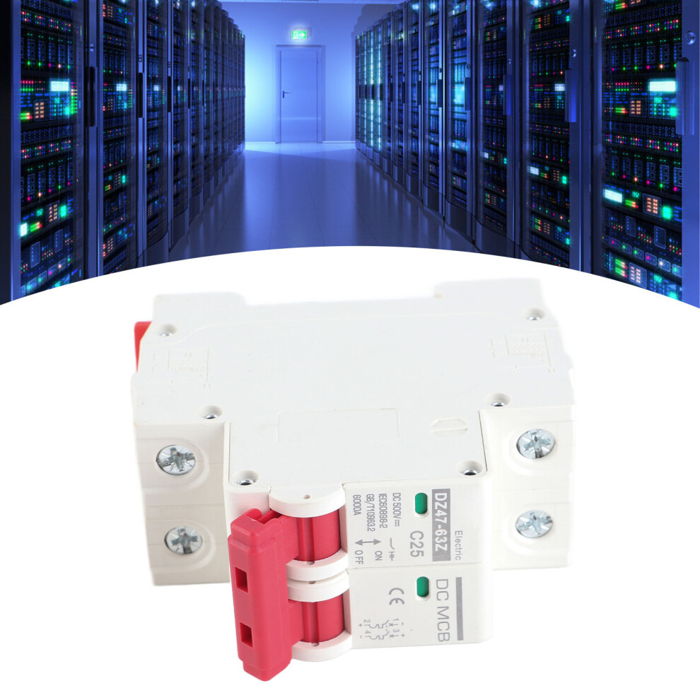 6000A Dc Circuit Breaker 25A 500V With Fast Tripping And Arc Extinguishing 5081339619922