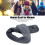 Bufanda calefactable con masaje USB inteligente 5V 6W Gris 10