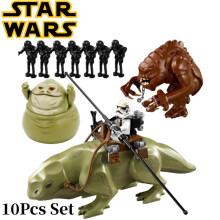 Star Wars Dewback Rancor Jabba Minifiguras Bloques de Construcción Hágalo Usted Mismo Juguetes Regalos Niños