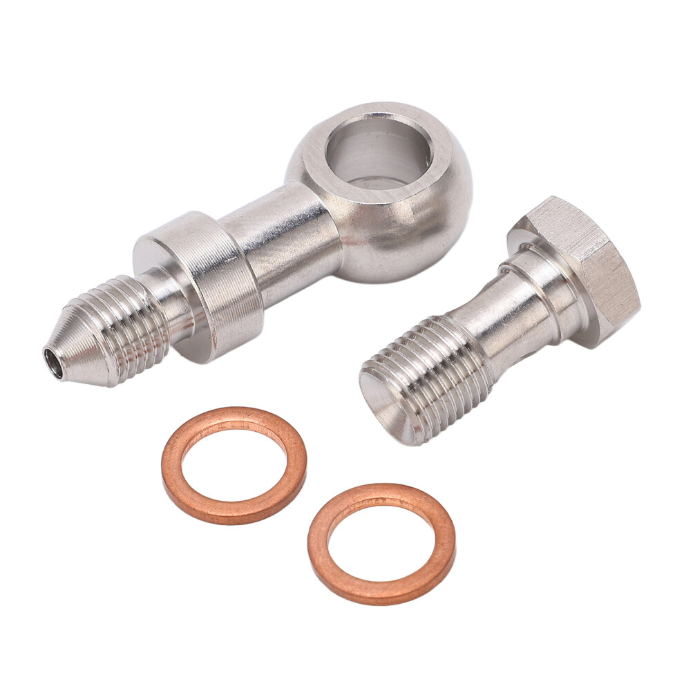 Rustproof Banjo Bolt Kit M10x1.0 For Turbo Oil Feed And Clutch Lines 4631339621473