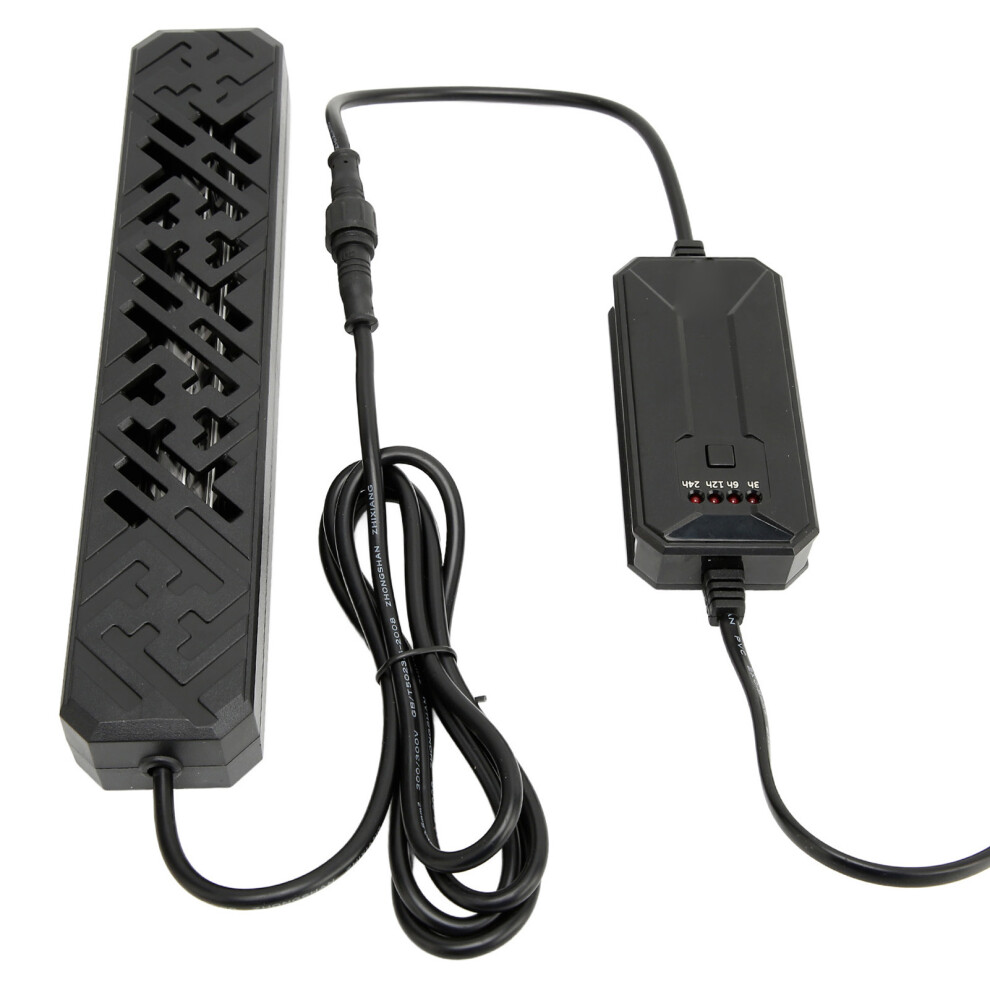 Fish Tank UV Light with Timer, High Penetration Quartz Tube, Waterproof Plastic