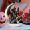 (1) Flat Acrylic Desktop Ornaments Halloween Ghost Ornament, 2D Flat Ornament 3