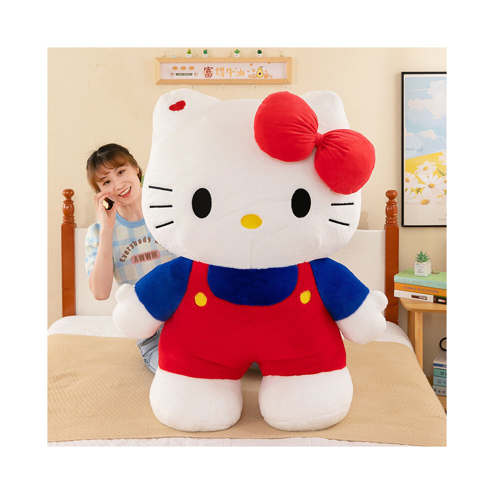 (Red,80Cm)Juguete De Peluche De Dibujos Animados Sanrio Hello Kitty Desmontable Calmante Regalo NiñOs-image
