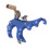 Aluminum Alloy 4-Finger Adjustable Compound Bow Release Aid Blue 6
