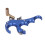 Aluminum Alloy 4-Finger Adjustable Compound Bow Release Aid Blue 1