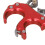 Compound Bow Release Aid 4 Finger Adjustable Trigger Red Aluminum 10