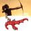 Compound Bow Release Aid 4 Finger Adjustable Trigger Red Aluminum 1