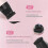 (Black) Precision Eyeliner Stamp,Natural Eyeliner Stamp,Waterproof Smudge Proof 5