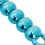 Borrador de vello cristal reutilizable portátil azul 6