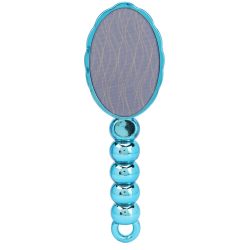 Borrador de vello cristal reutilizable portátil azul 1