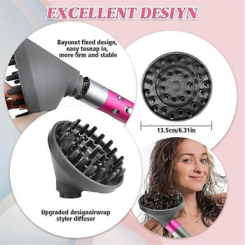 Suitable for HS05 HS03 HS01 Styler Hair Dryer Diffuser Nozzle Curling Irons 2