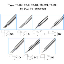 TS100/TS101 Steel Mini - 7 Tipos, Puntas de 105 mm