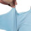 Seda helada con capucha protector solar azul 300g 43cm/74cm 7