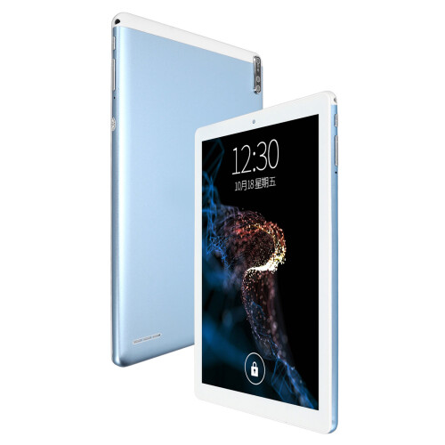 10.1 Inch Android Tablet, 6GB RAM 128GB, 13MP Rear, Blue