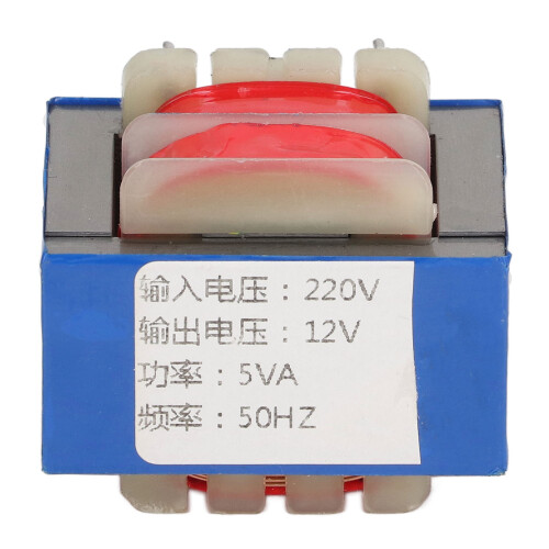 EI13x20 Isolationstransformator 5 W 220 V–12 V metallisch 1