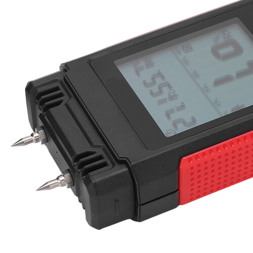 HT633 Holzfeuchtigkeitsmesser ABS Digitaler Tester 3xAAA 2