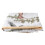Protector para trona 130 x 130 cm impermeable plegable 14