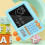(red)Maths Teaching Calculator Mathematics Learning Aids for Children Students 3