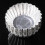 100pcs Kitchen Pastry Moulds Aluminum Alloy Egg Trat Flower Cupcake Maker Baking Mould Tools BV 3