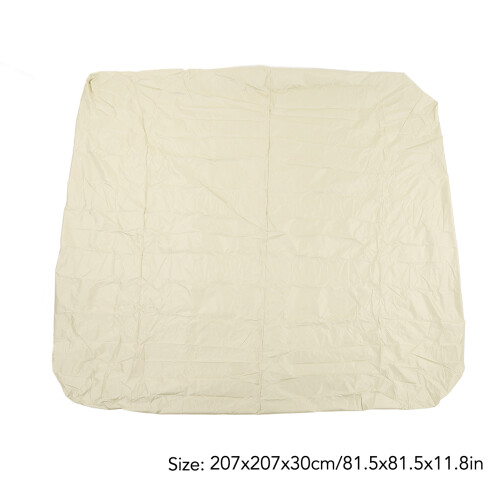 Tapa para jacuzzi 190 Square Beige 207x207x30cm 2