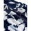 (M,Navy blue)Women's Bohemian Floral Tiered Maxi Skirt 4