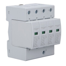 150KA Fireproof PC Surge Protector for Distribution Box 385V 4P