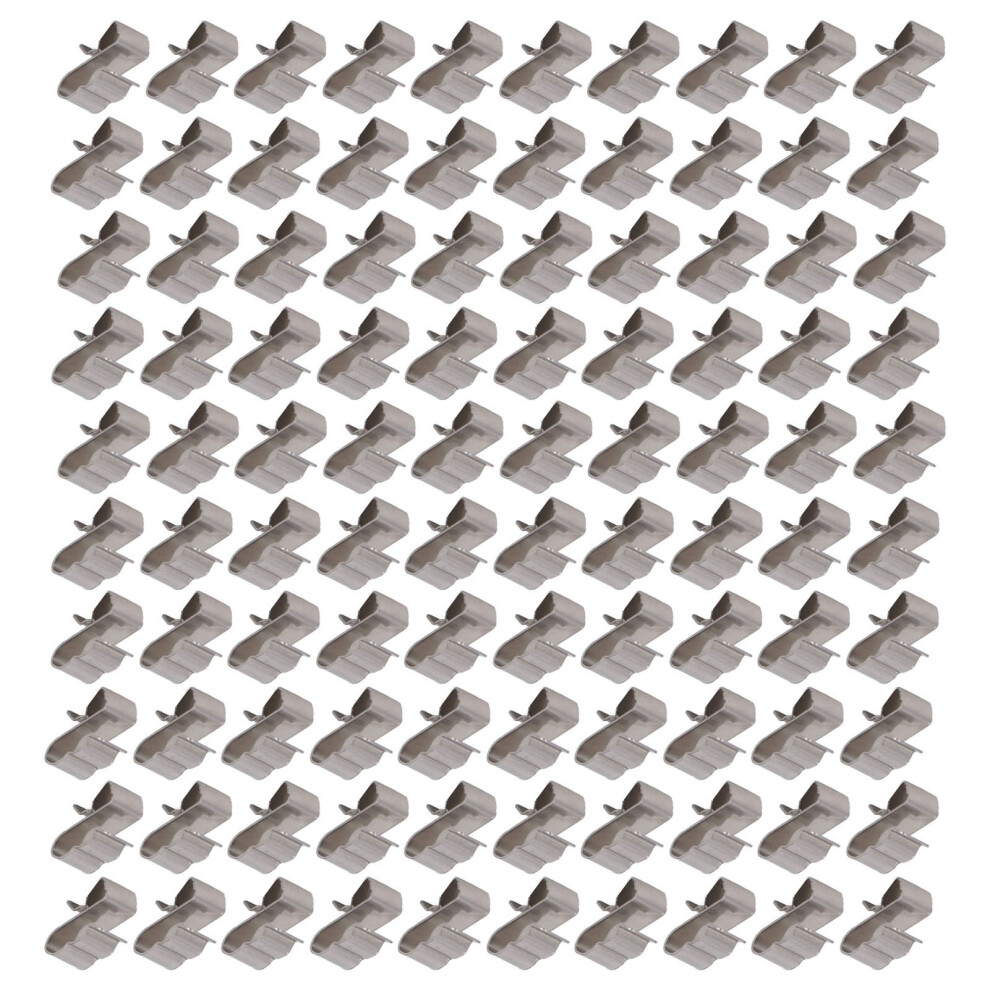 100Pcs Pv Cable Clamps Stainless Steel Wire Holders For Solar Panel Wiring 7901339656711