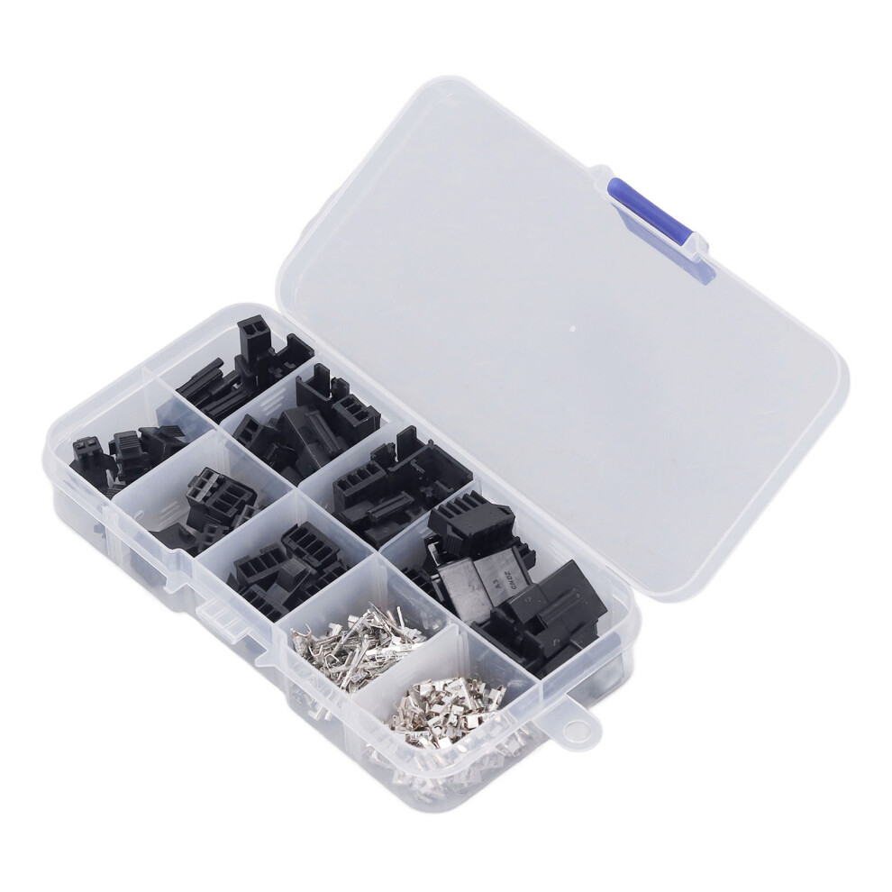 200Pcs Sm 2.54Mm Male Female Terminal Plug Connector Kit 8711339656999