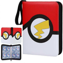 Game Card Collector's Album Card Zipper Album Storage Album Red