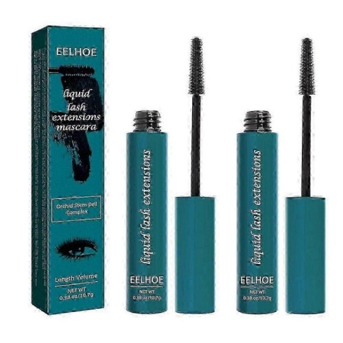 (2pcs)Liquid Lash Growth Mascara Thickening Curl Waterproof