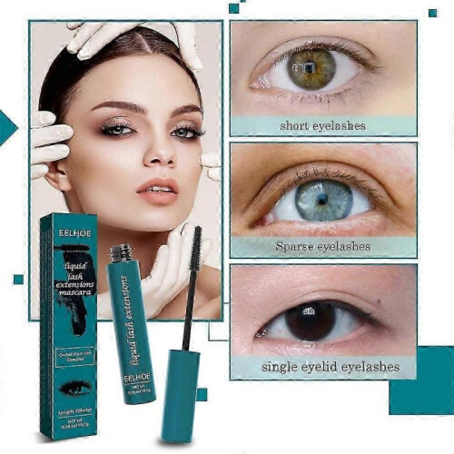 (2pcs)Liquid Lash Growth Mascara Thickening Curl Waterproof 2