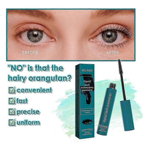 (3pcs)Liquid Lash Growth Mascara Thickening Curl Waterproof 2